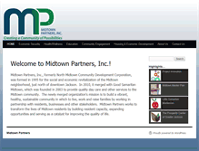 Tablet Screenshot of midtownpartners.org